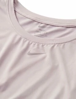 Nike One Classic Dri-FIT Cropped Tank Top - Platinum Violet/Black -Outlet Elevate Activewear Store nike one classic dri fit cropped tank top violet black fn2845 019 6