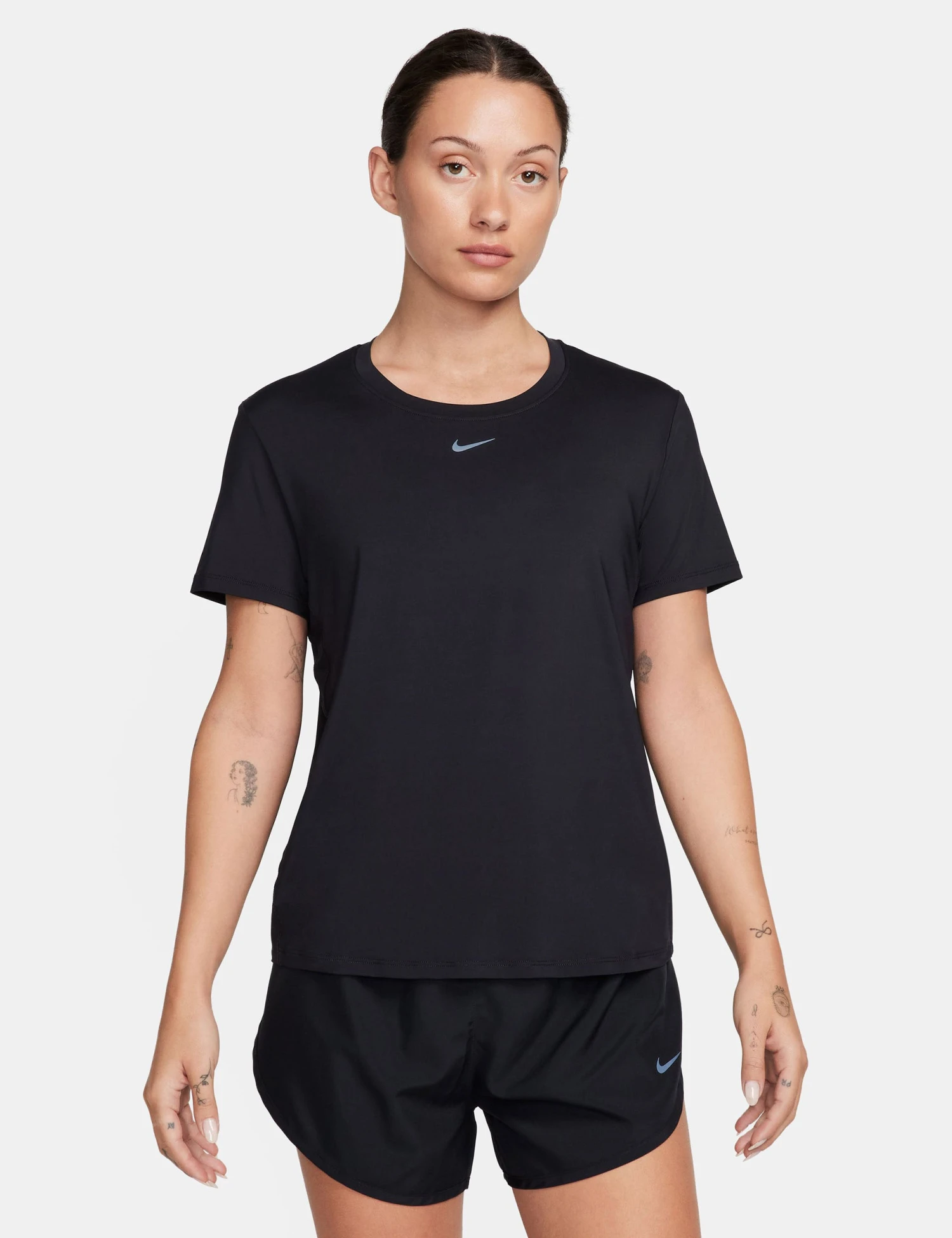 Nike One Classic Dri-FIT Short-Sleeve Top - Black 1 Nike One Classic Dri-FIT Short-Sleeve Top - Black