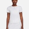 Nike One Classic Dri-FIT Short-Sleeve Top - White/Black