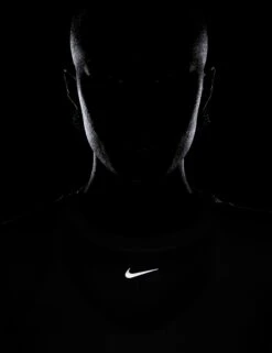 Nike One Classic Dri-FIT Short-Sleeve Top - White/Black -Outlet Elevate Activewear Store nike one classic dri fit short sleeve top white black fn2798 100 3