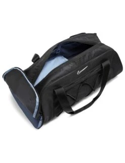 Nike One Club Duffel Bag - Black/White -Outlet Elevate Activewear Store nike one club duffel bag black white CV0062 010 8
