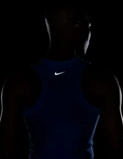 Nike One Fitted Dri-FIT Cropped Tank Top - University Blue/Black 11 Nike One Fitted Dri-FIT Cropped Tank Top - University Blue/Black -Outlet Elevate Activewear Store nike one fitted dri fit cropped tank top blue black fn2806 412 3