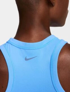 Nike One Fitted Dri-FIT Cropped Tank Top - University Blue/Black 9 Nike One Fitted Dri-FIT Cropped Tank Top - University Blue/Black -Outlet Elevate Activewear Store nike one fitted dri fit cropped tank top blue black fn2806 412 5