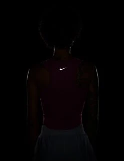 Nike One Fitted Dri-FIT Cropped Tank Top - Playful Pink/Black 9 Nike One Fitted Dri-FIT Cropped Tank Top - Playful Pink/Black -Outlet Elevate Activewear Store nike one fitted dri fit cropped tank top playful pink black fn2806 675 3