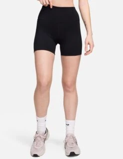 Nike One High Waisted 5" Biker Shorts - Black 8 Nike One High Waisted 5" Biker Shorts - Black -Outlet Elevate Activewear Store nike one high waisted 5in biker shorts black fn3211 010 1