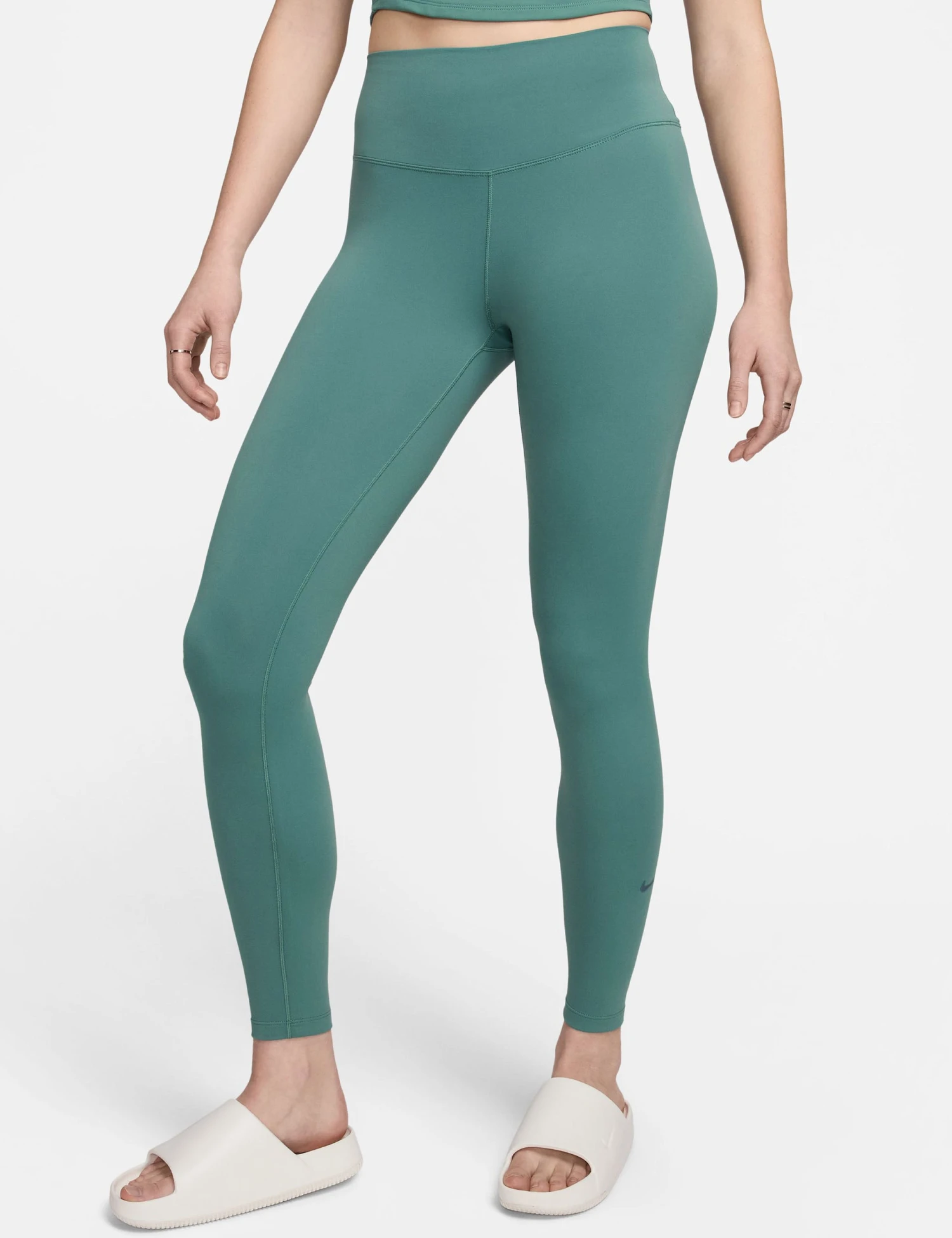 Nike One High Waisted Leggings - Bicoastal/Black 1 Nike One High Waisted Leggings - Bicoastal/Black