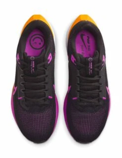 Nike Pegasus 40 Shoes - Black/Hyper Violet/Laser Orange/White -Outlet Elevate Activewear Store nike pegasus 40 shoes black violet orange white dv3854 011 3