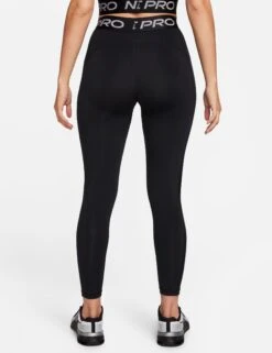 Nike Pro 7/8 Leggings - Black/Metallic Silver 9 Nike Pro 7/8 Leggings - Black/Metallic Silver -Outlet Elevate Activewear Store nike pro 7 8 leggings black silver fb5700 010 2
