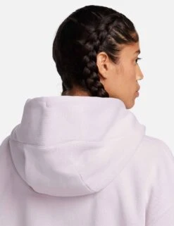Nike Sportswear Phoenix Fleece Oversized Hoodie - Platinum Violet/Sail -Outlet Elevate Activewear Store nike sportswear phoenix fleece oversized hoodie violet sail dq5758 019 4