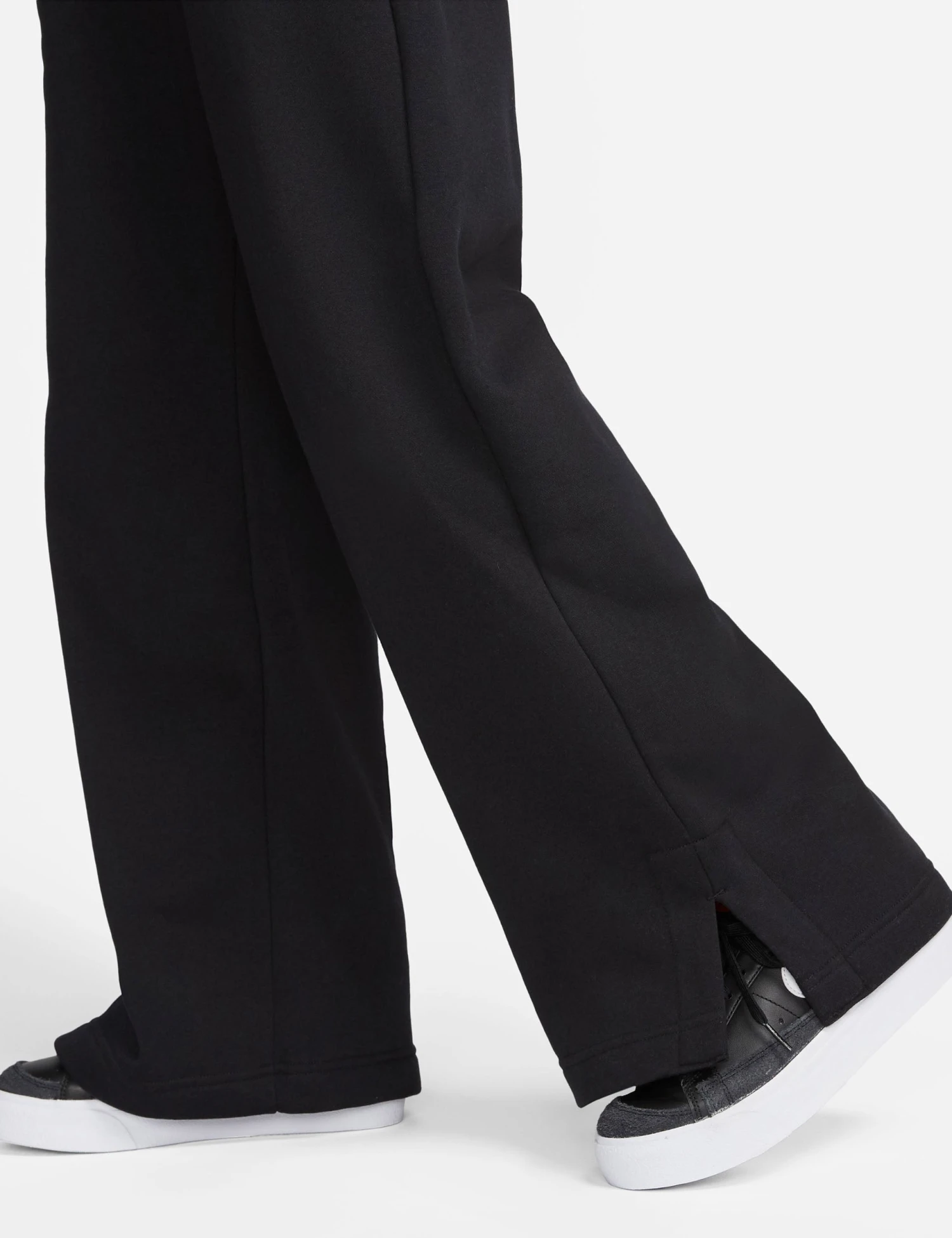 Nike Sportswear Phoenix Fleece Tracksuit Bottoms - Black/White 5 Nike Sportswear Phoenix Fleece Tracksuit Bottoms - Black/White - Image 5