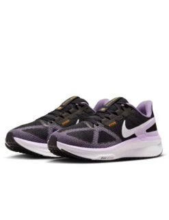 Nike Structure 25 Shoes - Black/White/Daybreak/Lilac Bloom -Outlet Elevate Activewear Store nike structure 25 shoes black white daybreak lilac dj7884 006 4