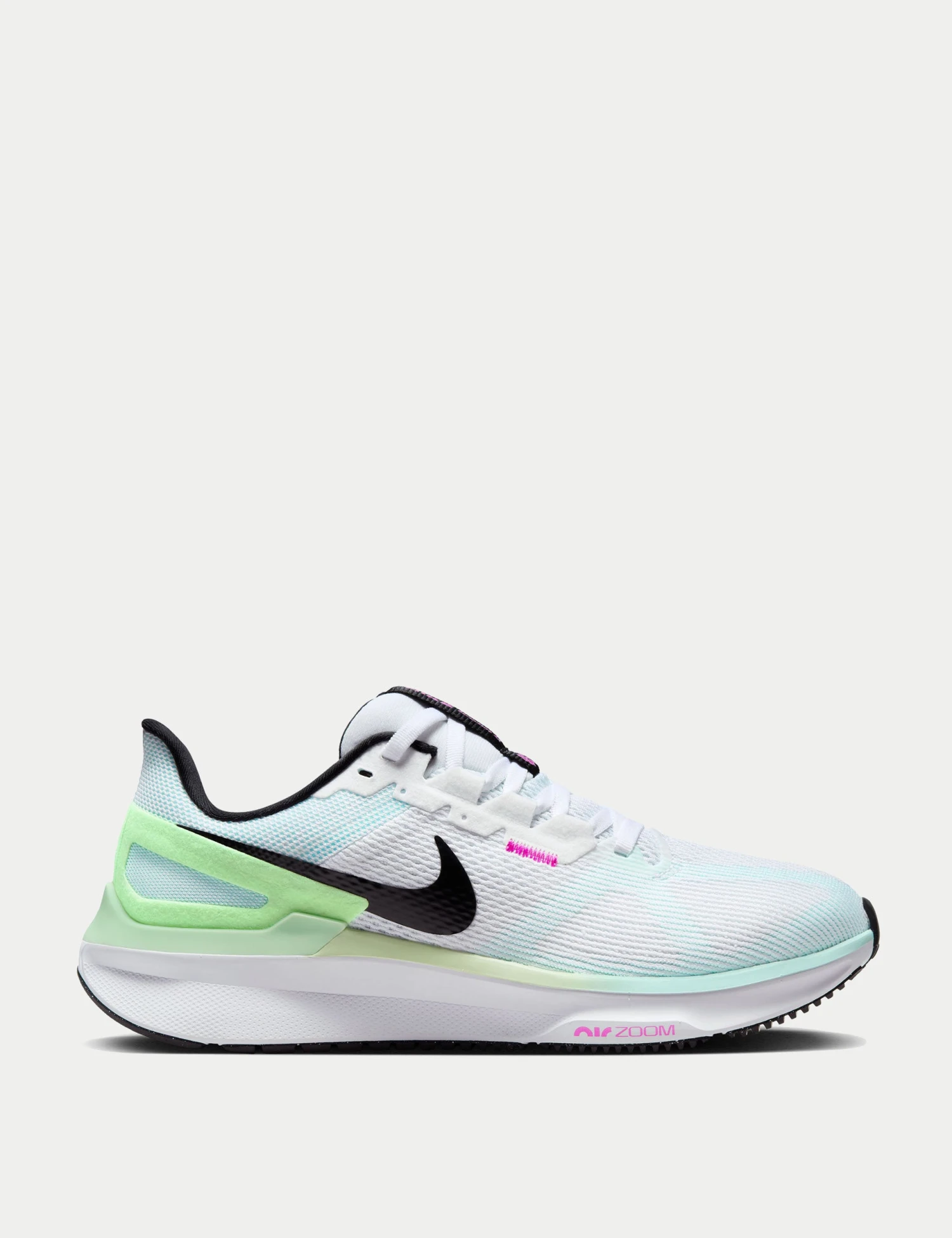 Nike Structure 25 Shoes - White/Black/Glacier Blue/Vapor Green 1 Nike Structure 25 Shoes - White/Black/Glacier Blue/Vapor Green