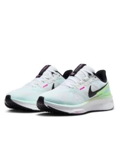 Nike Structure 25 Shoes - White/Black/Glacier Blue/Vapor Green 11 Nike Structure 25 Shoes - White/Black/Glacier Blue/Vapor Green -Outlet Elevate Activewear Store nike structure 25 shoes white black blue green dj7884 105 4