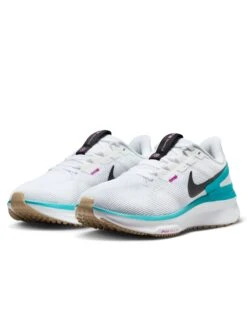 Nike Structure 25 Shoes - White/Saturn Gold/Sail/Dusty Cactus -Outlet Elevate Activewear Store nike structure 25 shoes white gold sail cactus dj7884 103 4