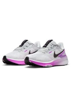 Nike Structure 25 Shoes - White/Pure Platinum/Fuchsia Dream/Black -Outlet Elevate Activewear Store nike structure 25 shoes white platinum fuchsia black dj7884 100 6