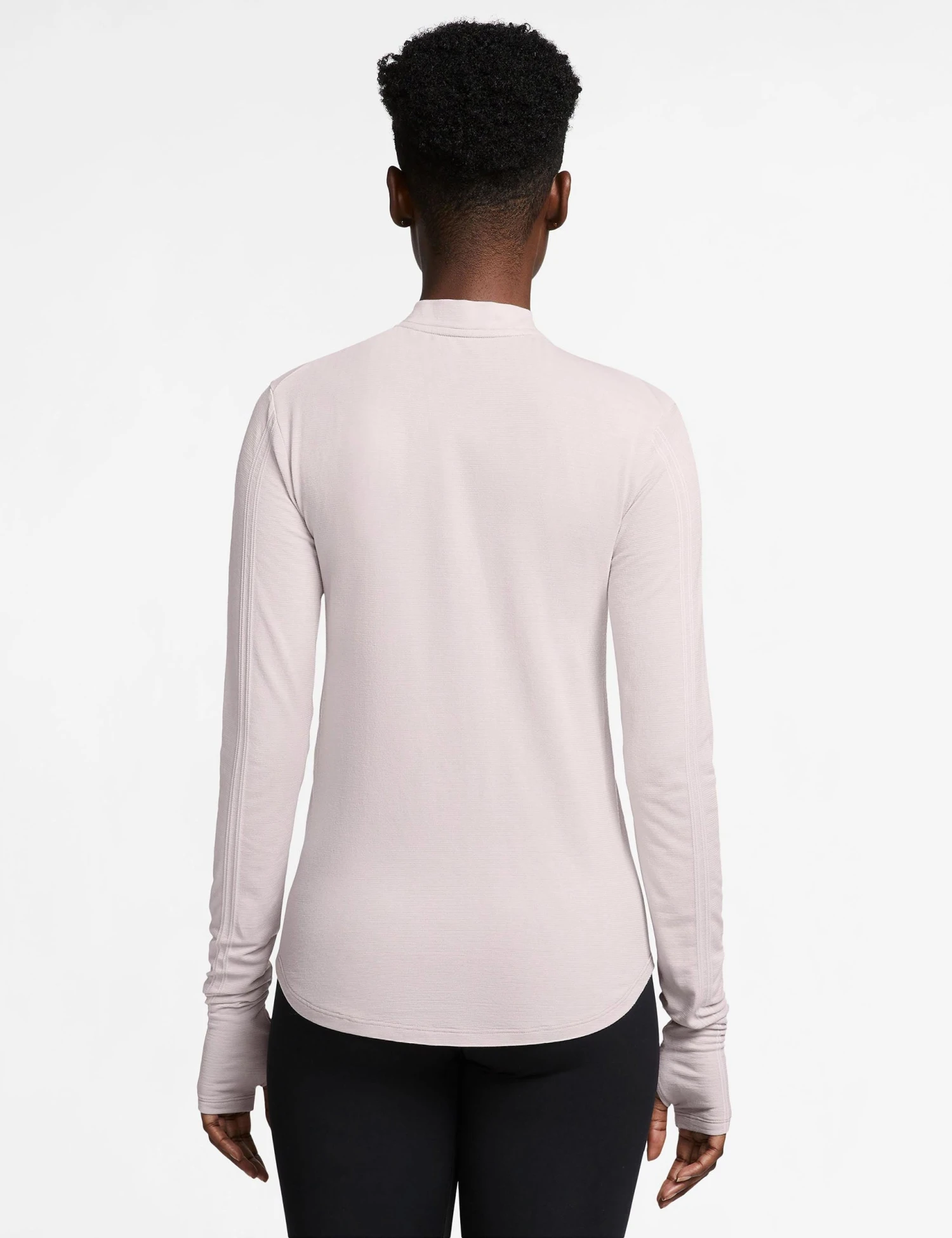 Nike Swift Wool Running Long-Sleeve Top - Platinum Violet 2 Nike Swift Wool Running Long-Sleeve Top - Platinum Violet - Image 2