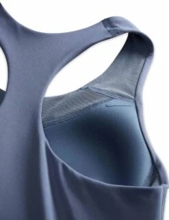 Nike Swoosh Bra Tank - Diffused Blue/White -Outlet Elevate Activewear Store nike swoosh bra tank blue white DV9897 491 5