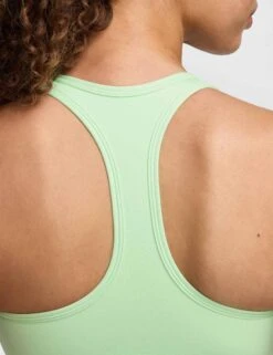 Nike Swoosh Medium Support Bra - Vapor Green/White -Outlet Elevate Activewear Store nike swoosh medium support bra green white dx6821 376 4