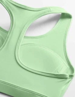 Nike Swoosh Medium Support Bra - Vapor Green/White -Outlet Elevate Activewear Store nike swoosh medium support bra green white dx6821 376 6