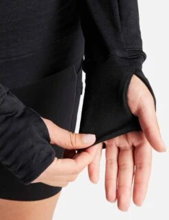 Nike Therma-FIT Element Swift Running Top - Black/Reflective Silver -Outlet Elevate Activewear Store nike therma fit element swift running top black silver fb5306 010 6