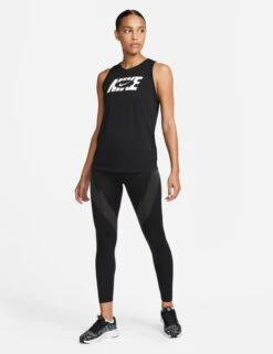 Nike Therma-FIT One Icon Clash Leggings - Black/Grey/White -Outlet Elevate Activewear Store nike therma fit one leggings black grey white DQ6715 010 3