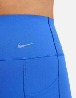 Nike Universa High Waisted 7/8 Leggings - Hyper Royal/Black -Outlet Elevate Activewear Store nike universa hw 7 8 leggings royal black dq5897 405 6