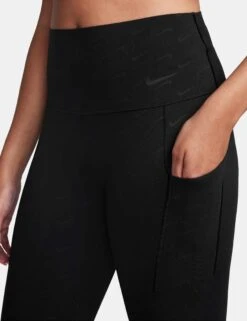 Nike Universa High Waisted 7/8 Printed Leggings - Black 6 Nike Universa High Waisted 7/8 Printed Leggings - Black -Outlet Elevate Activewear Store nike universa hw 7 8 printed leggings black fn4170 010 4
