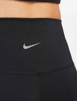 Nike Yoga Dri-FIT 7/8 Leggings - Black/Iron Grey -Outlet Elevate Activewear Store nike yoga dri fit 7 8 leggings black grey DM7023 010 2