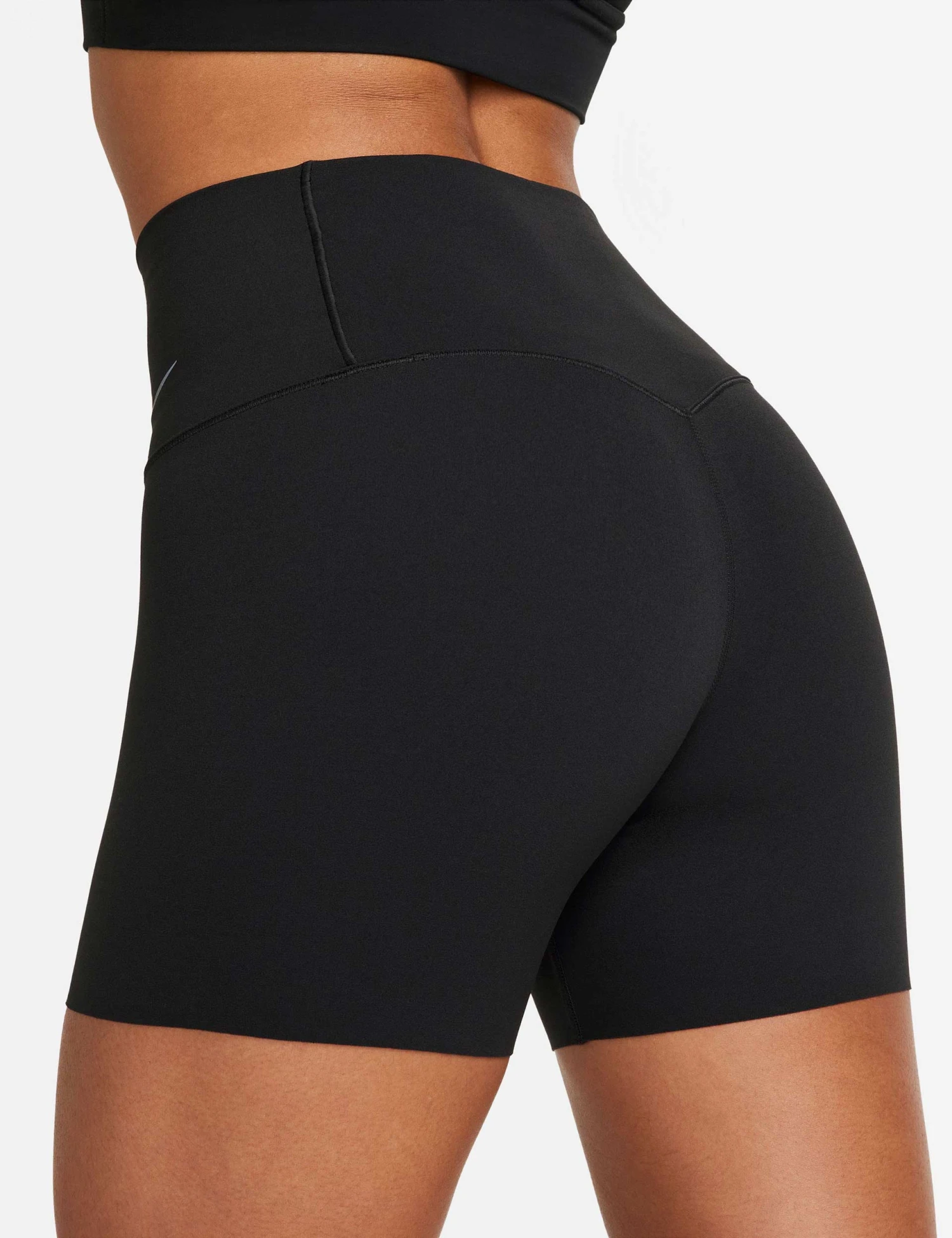 Nike Zenvy High Waisted 5" Biker Shorts - Black 6 Nike Zenvy High Waisted 5" Biker Shorts - Black - Image 6