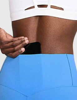 Nike Zenvy High Waisted 5" Biker Shorts - University Blue -Outlet Elevate Activewear Store nike zenvy hw 5in biker shorts university blue fn3156 412 4