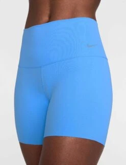 Nike Zenvy High Waisted 5" Biker Shorts - University Blue