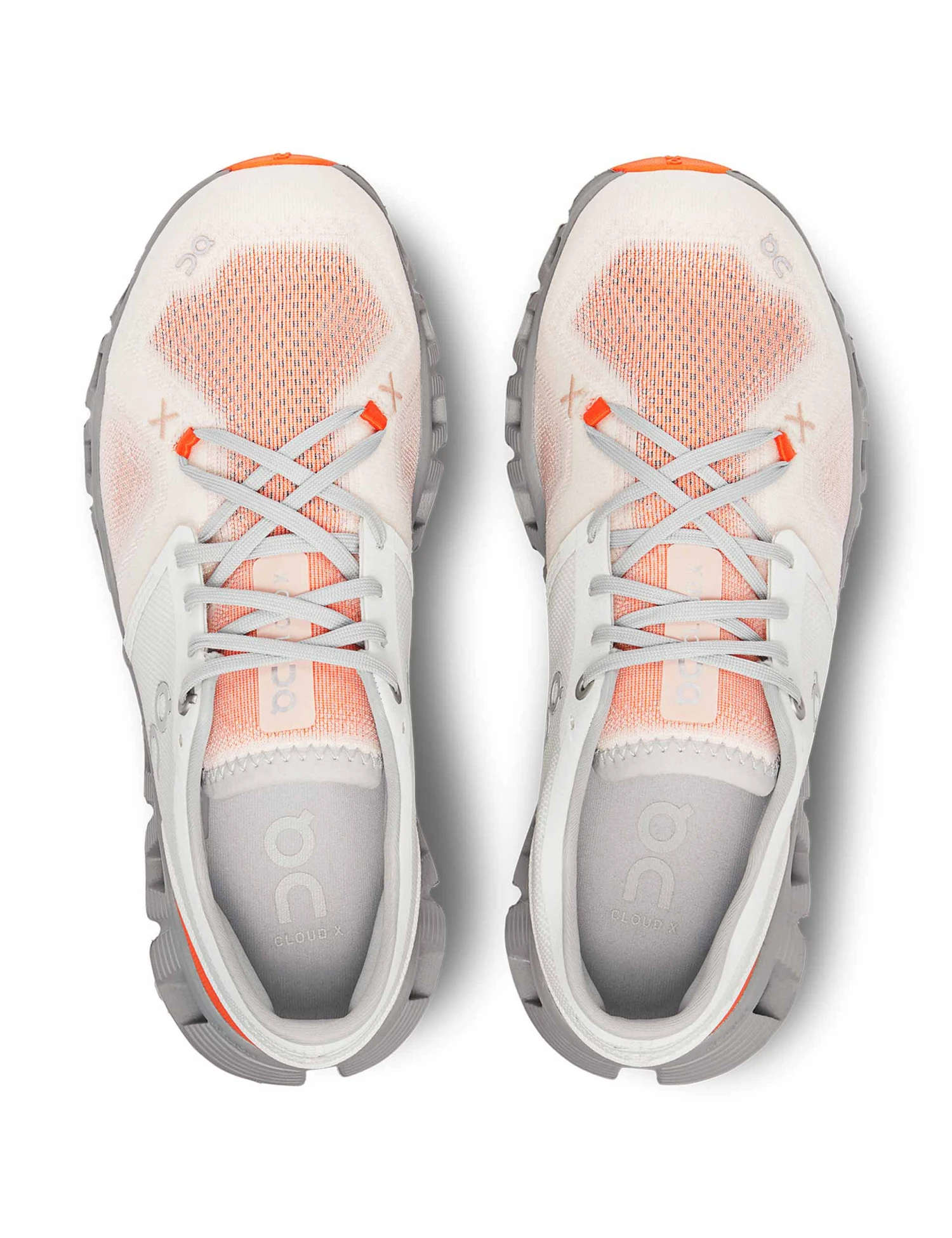 On Running Cloud X 3 - Ivory/Alloy 5 On Running Cloud X 3 - Ivory/Alloy - Image 5