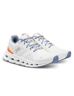 On Running Cloudrunner Undyed - White/Flame -Outlet Elevate Activewear Store on running shoes womens cloudrunner undyed white flame 46 98236 2