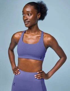 On Running Movement Bra - Blueberry -Outlet Elevate Activewear Store on running w movement bra blueberry 1