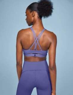 On Running Movement Bra - Blueberry -Outlet Elevate Activewear Store on running w movement bra blueberry 2