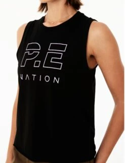 Shuffle Tank - Black -Outlet Elevate Activewear Store pe nation shuffle tank black 2 241W145 3