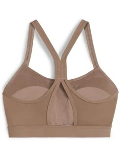 Puma 4Keeps Studio Ultrabare Strappy Training Bra - Totally Taupe -Outlet Elevate Activewear Store puma 4keeps studio ultrabare strappy training bra totally taupe 524866 96 2