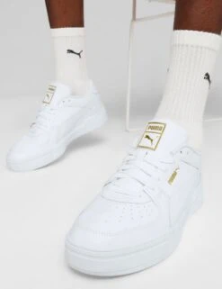 Puma CA Pro Classic Trainers - White -Outlet Elevate Activewear Store puma ca pro classic trainers white 380190 01 4