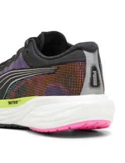 Puma Deviate NITRO 2 Shoes - Black/Lime Pow/Poison Pink -Outlet Elevate Activewear Store puma deviate nitro 2 shoes black lime pink 380077 01 6