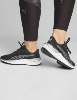 Puma Electrify NITRO 3 Shoes - Black/Silver -Outlet Elevate Activewear Store puma electrify nitro 3 shoes black silver 378456 01 5