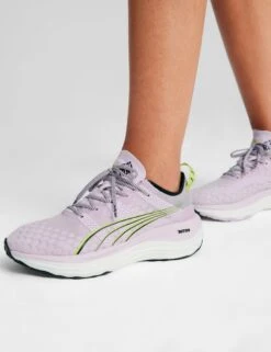 Puma ForeverRun NITRO Shoes - Grape Mist/Black/Lime Pow 9 Puma ForeverRun NITRO Shoes - Grape Mist/Black/Lime Pow -Outlet Elevate Activewear Store puma foreverrun nitro shoes grape black lime 377758 15 5