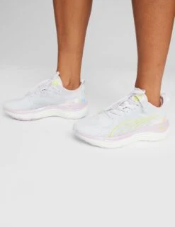 Puma ForeverRun NITRO Shoes - White/Grape Mist/Silver Mist -Outlet Elevate Activewear Store puma foreverrun nitro shoes white grape mist silver mist 379567 02 5