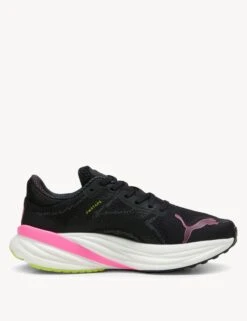 Puma Magnify NITRO 2 Shoes - Black/Lime Pow/Poison Pink