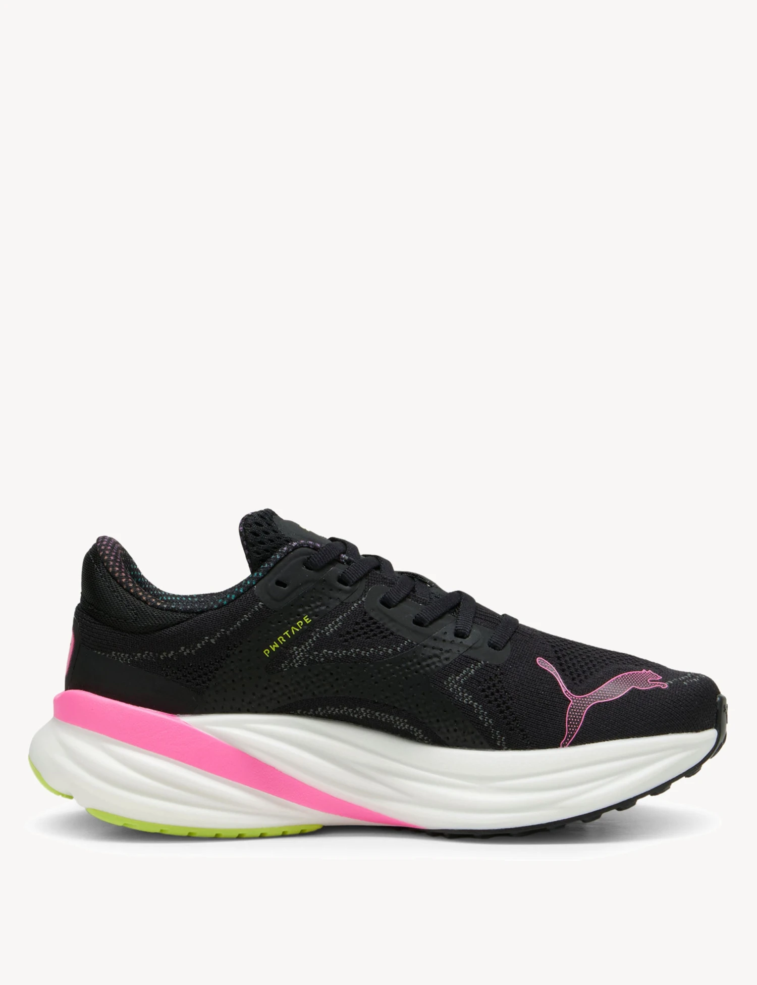 Puma Magnify NITRO 2 Shoes - Black/Lime Pow/Poison Pink 1 Puma Magnify NITRO 2 Shoes - Black/Lime Pow/Poison Pink