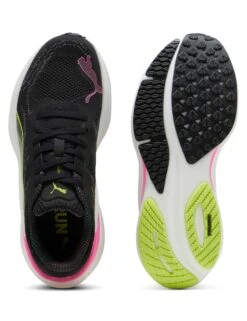 Puma Magnify NITRO 2 Shoes - Black/Lime Pow/Poison Pink 7 Puma Magnify NITRO 2 Shoes - Black/Lime Pow/Poison Pink -Outlet Elevate Activewear Store puma magnify nitro 2 shoes black lime pink 380079 01 2