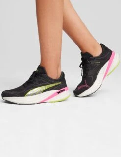 Puma Magnify NITRO 2 Shoes - Black/Lime Pow/Poison Pink 9 Puma Magnify NITRO 2 Shoes - Black/Lime Pow/Poison Pink -Outlet Elevate Activewear Store puma magnify nitro 2 shoes black lime pink 380079 01 5