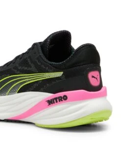 Puma Magnify NITRO 2 Shoes - Black/Lime Pow/Poison Pink 8 Puma Magnify NITRO 2 Shoes - Black/Lime Pow/Poison Pink -Outlet Elevate Activewear Store puma magnify nitro 2 shoes black lime pink 380079 01 6