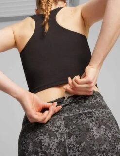 Puma Studio Foundations High Waisted 7/8 Tights - Black 10 Puma Studio Foundations High Waisted 7/8 Tights - Black -Outlet Elevate Activewear Store puma studio foundations hw 7 8 tights black 524850 01 7