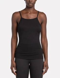 Reebok Active Collective Chill+ Dreamblend Tank Top - Black -Outlet Elevate Activewear Store reebok active collective chill dreamblend tank top black 100075378 1