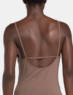 Reebok Active Collective Chill+ Dreamblend Tank Top - Utility Brown -Outlet Elevate Activewear Store reebok active collective chill dreamblend tank top utility brown 100076313 4